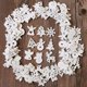 thumbnail image 1 of Copos de nieve de madera, Papá Noel, discos para proyectos de manualidades y decoración de bricolaje, decoración perfecta para esparcir durante las fiestas, juego de 100 miniadornos, 1 of 4