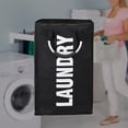 thumbnail image 6 of Travelwant Large Laundry Basket, Collapsible Laundry Bag, Foldable Laundry Hamper, Folding Washing Bin, 6 of 8