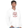thumbnail image 5 of Your Game Is Over Saying Cute Gamer Zip Hoodie Sweatshirt Men Brisco Brands L, 5 of 6
