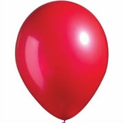 11" Latex Balloons Metallic RED