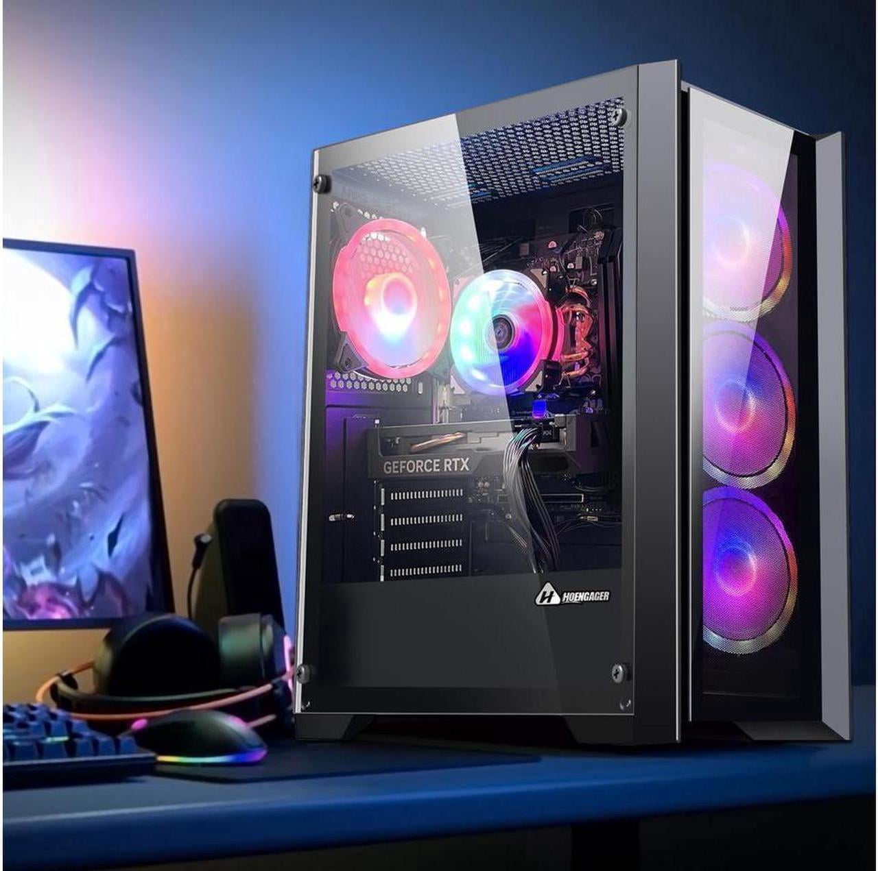 Computer 5600 Desktop Computers Gaming PC Desktop - AMD Ryzen 5 5600, Radeon RX ...