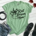 thumbnail image 2 of Rat Terrier Mom, Unisex Women's Shirt, Rat Terrier Owner, Funny Dog Mom Gift, Heather Apple Green, XX-Large, 2 of 6