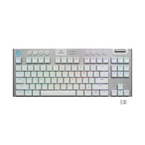 Logitech G915 TKL Ten keyless Lightspeed Wireless RGB Mechanical Gaming Keyboard - White