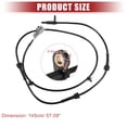 thumbnail image 3 of Sensor de Velocidad de Rueda ABS Trasero Derecho para Automóvil Unique Bargains Compatible con Nissan Murano 2005-2007 No.47900CA000, 3 of 7