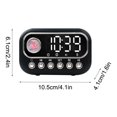 thumbnail image 3 of IROINID Bluetooth Speaker,Small Speaker,Portable Bluetooth Speakers TWS,Intelligent Bluetooth Sound,Alarm Clock,Speaker,Clock Subwoofer,Portable Mini Desktop,Home,Outdoor TWS,New Model, 3 of 3