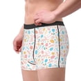 thumbnail image 3 of Kdxio Men's Boxer Briefs with Happy Easter Print - Comfortable and Breathable Underwear for Everyday Wear, 3 of 7