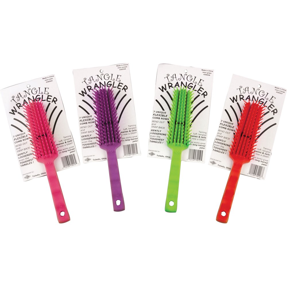 TANGLE WRANGLERS ANIMAL BRUSH 12 CT.