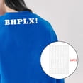 thumbnail image 3 of 860x Transfer Patches Alphabet Flocking Washable Letters and Punction Adhesive 27x18.5cm White, 3 of 8