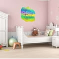 thumbnail image 2 of Living A Mermaid Life Cute Mermaid Silhouette Vinyl Wall Design Wall Art Sticker Designs Vinyl Stickers For Home House Walls Rooms Windows Bedroom Decoration Size (12x12 inch), 2 of 3