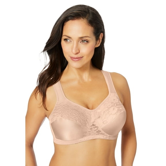 Comfort Choice Women's Plus Size Easy Enhancer Wireless Bra