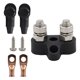 thumbnail image 2 of Kits de bloque de terminales de distribución de energía 48V para camión coche RV negro doble Sharpla Bloque de poste de unión, 2 of 6