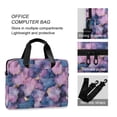 thumbnail image 4 of FORMRS 16" Laptop Bag Carrying Sleeve Case with Handle Travel Shoulder Briefcase, Watercolor Pink Marble Pattern, 4 of 8