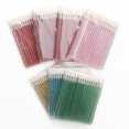thumbnail image 4 of EeaseCA 100 Pcs Barres Jetables Creuses pour Brillant à Lèvres Brosses Rouges à Lèvres Bâtons Applicateurs Outils de Maquillage (Rouge+rose), 4 of 7