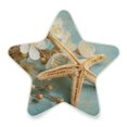 thumbnail image 2 of Star Night Light Auto On/Off Plug-in Wall Light with Light Sensor Warm White LED for Home Party Starfish with Flowers, 2 of 6