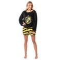 thumbnail image 5 of Harry Potter Womens' Sweater and Shorts Sleep Pajama Set-All Houses, 5 of 7