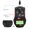 thumbnail image 4 of Mouse Gamer Zerodate Inalámbrico 4800 DPI 7 Botones -Negro, 4 of 4