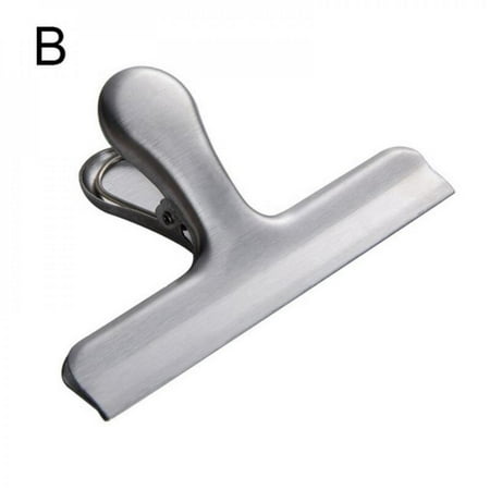 

Snacks Sealed Food Clips Stainless Steel Coffee Beans Storage Bags Travel Kitchen Gadgets