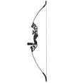 thumbnail image 3 of Piaoyu Juego de Arco y Flechas de 50" para Adultos, Kit de Arco Recurvo de Metal con Elevador hacia la Derecha de 40 Lb para Objetivo de Caza Principiante a Intermedio, 3 of 11