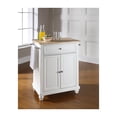 thumbnail image 2 of Kitchen Island with Storage | Portable Rolling Cart | Granite Top, 2 of 6