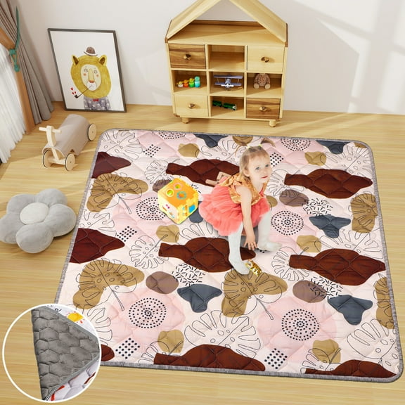 AKASISRUG Baby Play Mats for Floor, Play Mat for Playpen Thicken Soft Padding Foam Playmats for Babies Toddlers Infants Baby Crawling Mat Kids Play Mats