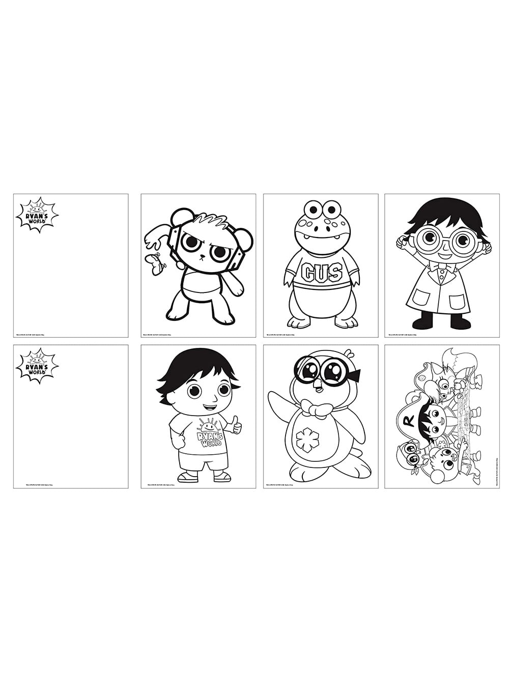 Nickelodeon Ryan's World Deluxe Kids Art Set w/ Coloring Pages, Stampers, Stickers - Walmart.com nickelodeon-ryan-s-world-deluxe-kids-art-set-w-coloring-pages-stampers-stickers-walmart-com
