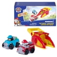 thumbnail image 1 of Set de 2 Carritos de Juguete Paw Patrol Marshall Pup Squad con Lanzadores, 1 of 9
