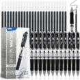 thumbnail image 1 of miduoduo-Gel Pens, 36 Pcs Retractable Black Ink, 12 Pens with 24 RefillsMedium Point Pen 0.7mm, Smooth Writing, Fast Dry, No Bleed for Journaling Note Taking, Home School Office Supplies, 1 of 4