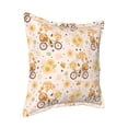 thumbnail image 2 of Bingfone Decorative Pillow Covers 20"X20" Cute Bee Gnome Couch Pillow Cases Modern Farmhouse Covers For Couch Sofa Bed, 2 of 9