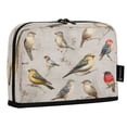 thumbnail image 2 of Standing Pencil Case with Base Large Capacity Stationery Pouch Pen Bag with Zipper for Women Men Birds Pattern, 2 of 7