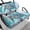 Sea Turtle Watercolor, variant on Jeiento Watercolor Sea Turtle Golf Cart Seat Covers for Front Seat Golf Cart Backrest Bench Covers for More 2-Person Seats Club Car Decor