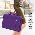 thumbnail image 4 of Funda para portátil Ferkurn para mujeres y hombres de 15,6 a 16 pulgadas, color morado, 4 of 8