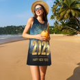 thumbnail image 3 of Balery 2025 New Year 5 Vestidos de verano para mujer con estampado: vestido holgado sin mangas, vestido playero informal y cómodo para días calurosos., 3 of 7