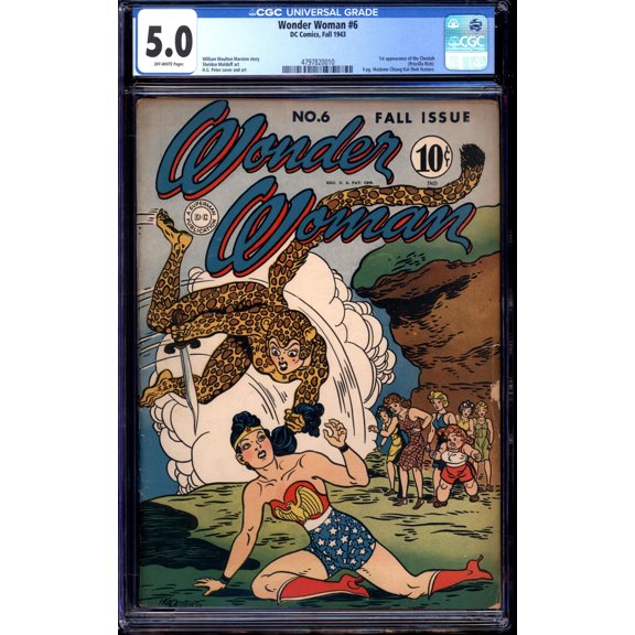 Collectible Wonder Woman #6 - CGC 5 Comic Book