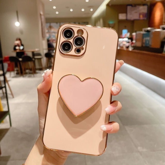 Estuche para teléfono premium con soporte para teléfono para todos los modelos de iPhone - iPhone 11/11Pro/11Pro Max a iPhone 14/14Plus/14Pro/14Pro Max