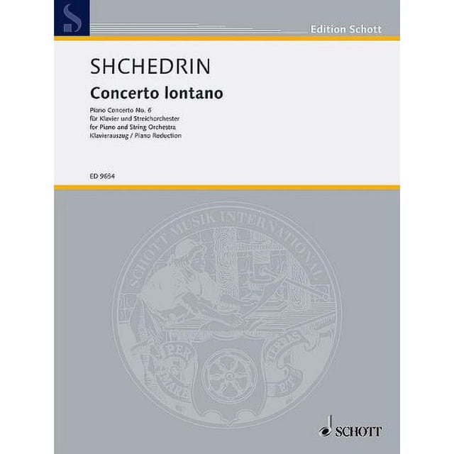 Concerto Lontano: Concerto No. 6 pour Piano et Orchestral (Réduction Piano) - 2 Pia