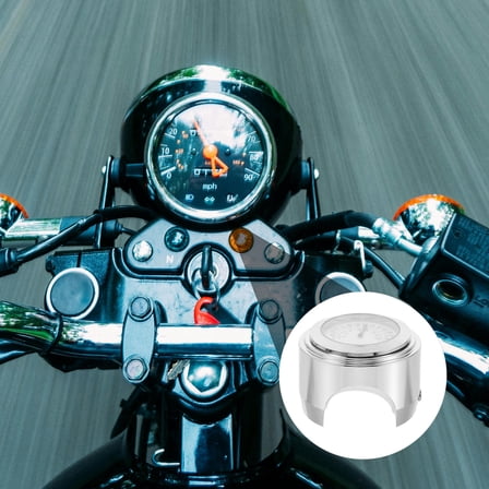 GETAJGHSD Easy Installation Motorcycle Handlebar Thermometer Iron 1Set