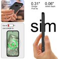 thumbnail image 4 of Designed for Google Pixel 8a Case, Slim Liquid Silicone for Women Men with Scratch-Resistant Microfiber Lining Shockproof Soft Silicone Protective Phone Case for Google Pixel 8a (Black), 4 of 16