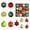 Style:MJG61635, variant on 42pcs Shatterproof Christmas Baubles Set Christmas Baubles Set Chic Sphere Hangings for Tree and Home Decoration