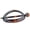 Tortoise Shell, variant on Parcelona French Slide Hoop Black and Shell Large 4" Celluloid Bun Cover