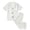 White, variant on Little Kids Girl Summer Clothes Child Boys Long Sleeve Solid Warm Hoodie Pullover Tops Pants Kids Outfits Sweat Suit Casual Clothing Sets Size 6-7T