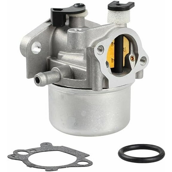 Carburetor for Troy-Bilt 12AGA26E011 Walk-Behind Lawn Mower, Replacement Mower Carb, Easy Start, Smooth Idle, Quick Install for Lawn Mowing, Yard Care, Homeowners, DIYers & Landscapers