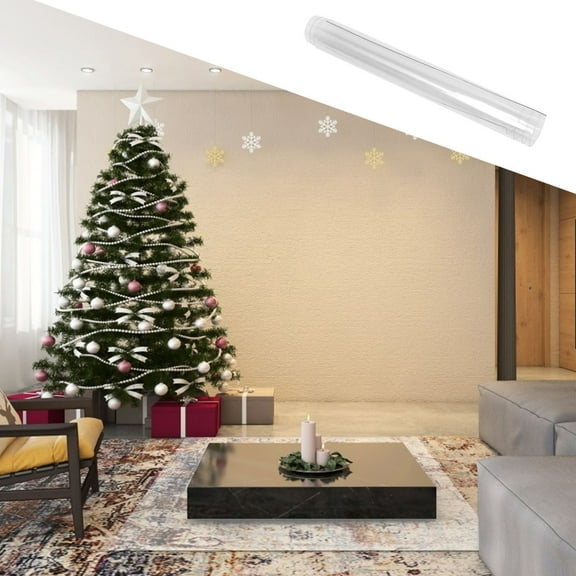 Raindrops Waterproof PVC Floor Mat NonSlip Transparent Home Use Protector Mat for Chairs and Tables 0.25 inches thick