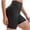A Black, variant on Women Short Womens Fashion Regular Casual Comfy Solid Thick Base Body Shaping Pocket Shorts Gray M