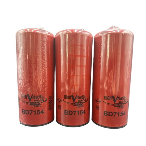 BD7154 Baldwin Oil Filter Replace 3406809, LF9001 Pack of 3