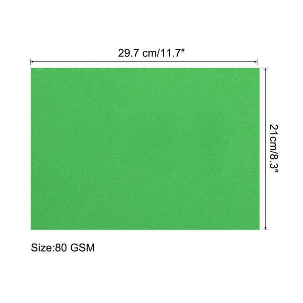 Uxcell Colored Copy Paper 8.3x11.7