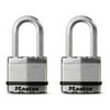 Master Lock M1XTLFCCSEN 1.5 in. Padlock Mag Shackle - Pack of 2