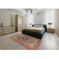 thumbnail image 5 of Ahgly Company Machine Washable Indoor Rectangle Traditional Camel Brown Area Rugs, 2' x 5', 5 of 7
