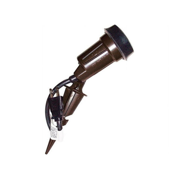 Sigma Engineered Solutions 14792GN Spike Light Lampholder Weathered Bronze Bronze Plug In 150 W LED Weathered Bronze