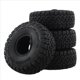 thumbnail image 1 of 4 Neumáticos de Goma Suave de 115x44 Mm, Rueda de 1,9 Pulgadas, Neumático para Terreno Rocoso para 1/10 RC Crawler Car -4 Axial SCX10 90046, 1 of 5