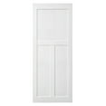 thumbnail image 2 of 28" x 84" "T" Style Real Primed Door Slab, DIY Panel Door, Modern Interior Barn Door, Water-proof, Anti-deformation, Pre-Drilled Ready to Assemble, Suitable for Pre-hung Door and Barn Door 26328, 2 of 12